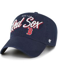 '47 - Boston Red Sox Ariana Clean Up Adjustable Hat - Lyst