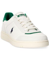 Polo Ralph Lauren - Court Sport Lace-up Sneakers - Lyst
