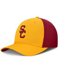 Nike - Gold/cardinal Usc Trojans 2025 Sideline Rise Local Performance Flex Hat - Lyst