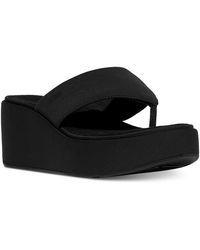 Fitflop - Flatforms Wedge Toe-post Sandals - Lyst