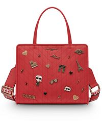 Karl Lagerfeld - Paris Maybelle Choupette Satchel - Lyst