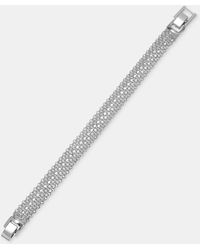 On 34th - Silver-tone Flex Bracelet - Lyst