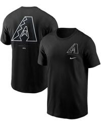 Nike - Arizona Diamondbacks Lights Out Bar Loading T-shirt - Lyst
