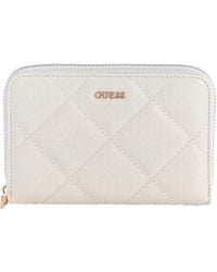 Guess - Libby Medium Zip Around Wallet - Lyst
