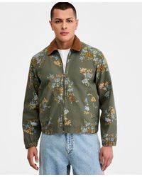 Sun & Stone - Sun + Stone Floral Bunches Printed Zip Jacket - Lyst