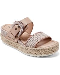 Earth - Colla Open Toe Casual Platform Wedge Sandals - Lyst