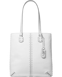 Michael Kors - Michael Astor Large Leather North South Tote - Lyst