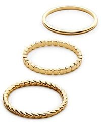 Ana Luisa - Gold Ring Set - Lyst