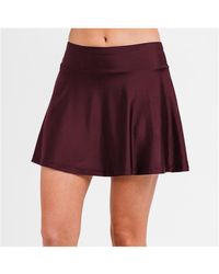 Calypsa - Flowy Swim Skirt With Attached Shorts - Lyst