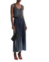 Reiss - Ruby Silk-front Cami Top - Lyst