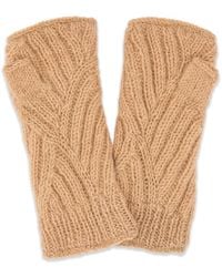 feel good - S Artisan Hand-knit Vienna Winter Wool Half Mitten - Lyst