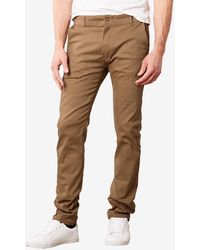 Galaxy By Harvic - Super Stretch Slim Fit Everyday Chino Pants - Lyst