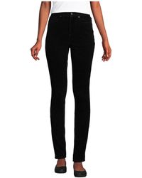 Lands' End - Slender High Rise Corduroy Skinny Pants - Lyst