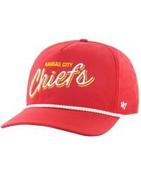 '47 - Kansas City Chiefs Fairway Hitch Brrr Adjustable Hat - Lyst