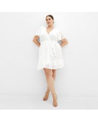 City Chic - Sweet Lace Dress - Lyst