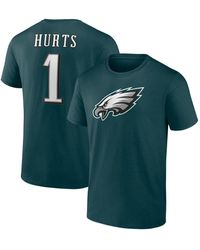 Men's Fanatics Branded Jalen Hurts Midnight Green Philadelphia