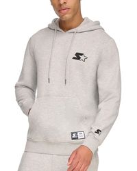 Starter - Classic-fit Embroidered Logo Fleece Hoodie - Lyst