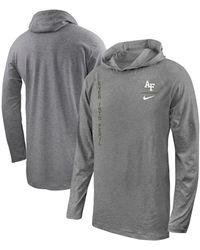 Nike - Air Force Falcons Rivalry Pullover Long Sleeve Hoodie T-shirt - Lyst