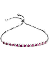 Macy's - Lab-created Sapphire (5/8 Ct. T.w - Lyst