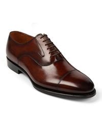 Anthony Veer - Regent Cap Toe Leather Oxford Dress Shoes - Lyst
