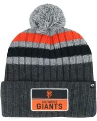 '47 - San Francisco Giants Stack Cuffed Knit Hat - Lyst