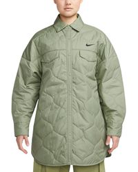 Nike - Sportswear Essentials Quilted Trench Coat - Lyst