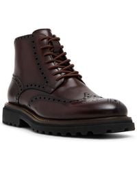 Steve Madden - Kearney Lace-up Boots - Lyst