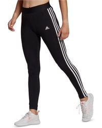 black adidas leggins