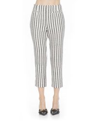 Alexia Admor - Clio Tapered Pants With Contrast Welt Pocket Detail - Lyst