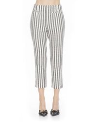 Alexia Admor - Clio Tapered Pants With Contrast Welt Pocket Detail - Lyst