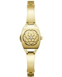 Guess - Silver-tone Stainless Steel Analog Watch - Lyst