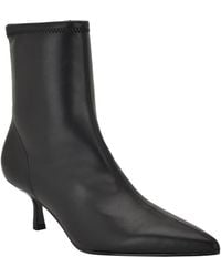 Guess - Yanka Pointed Toe Kitten Heel Dress Booties - Lyst