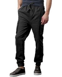 Galaxy By Harvic - Slim Fit Stretch Cargo jogger Pants - Lyst