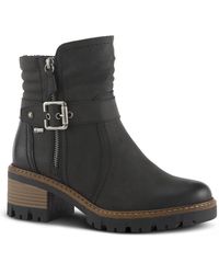 Spring Step - Smokies Lug Sole Booties - Lyst