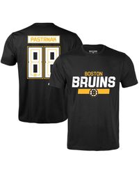 Levelwear - David Pastrnak Boston Bruins Richmond Player Name And Number T-shirt - Lyst
