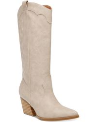 DV by Dolce Vita - Kindred Tall Pull-on Cowboy Western Boots - Lyst
