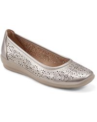 Easy Spirit Alessia Casual Slip-on Ballet Flats in White | Lyst