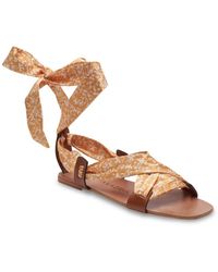 bcbgmaxazria flat sandals