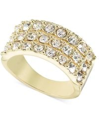 INC International Concepts - Pave Triple-row Ring - Lyst