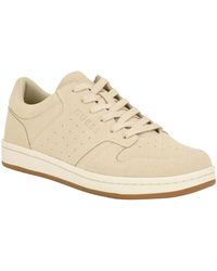 Guess - Lensa Low Top Lace Up Court Sneakers - Lyst