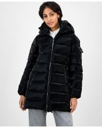 BCBGMAXAZRIA - Hooded Puffer Coat - Lyst