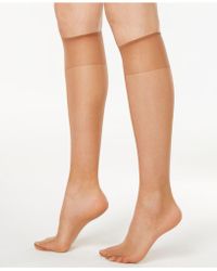 Hanes Silk Reflections Knee Highs Silky Sheers 725 - Multicolor