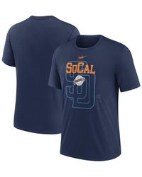 Nike - San Diego Padres Rewind Retro Tri-blend T-shirt - Lyst