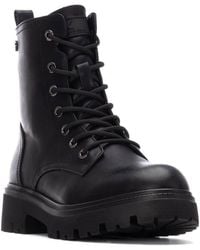 Xti - Ankle Combat Booties - Lyst