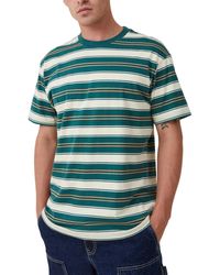 Cotton On - Loose Fit Stripe T-shirt - Lyst