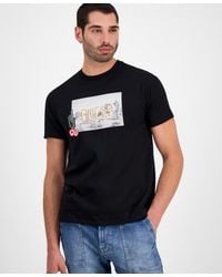 Guess - Cactus Garden Short Sleeve Logo Graphic T-shirt - Lyst