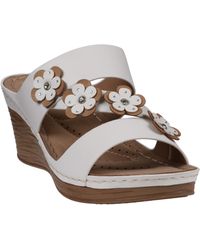 Gc Shoes - Halia Floral Wedge Sandals - Lyst