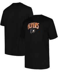Profile - Philadelphia Flyers Big Tall Arch Over Logo T-shirt - Lyst