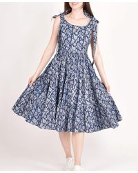 Ras - Tiered Midi Dress - Lyst
