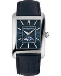 Frederique Constant - Carree Automatic Strap Watch - Lyst